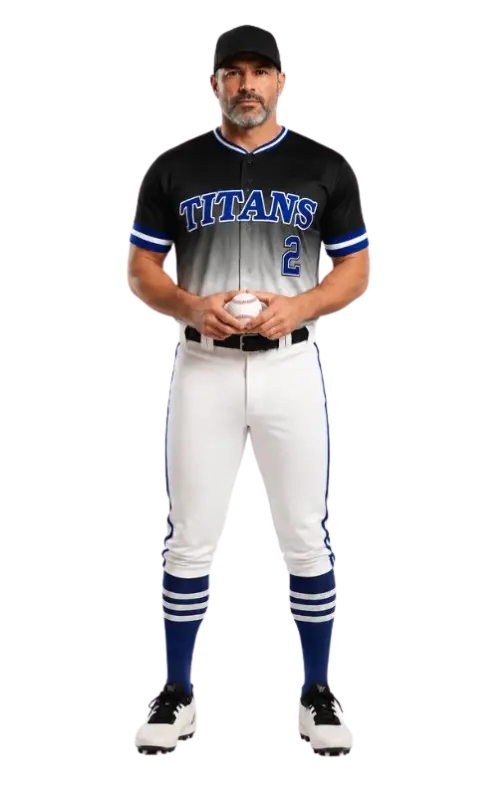 Pullover V-Neck Custom Baseball Jerseys