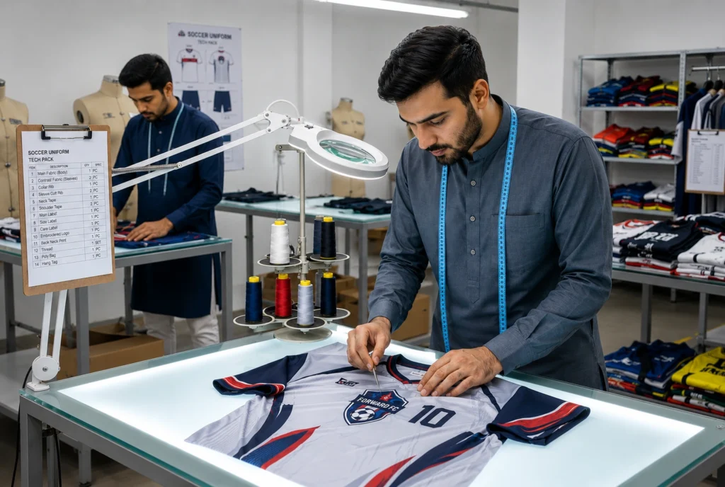 soccer uniform workshop