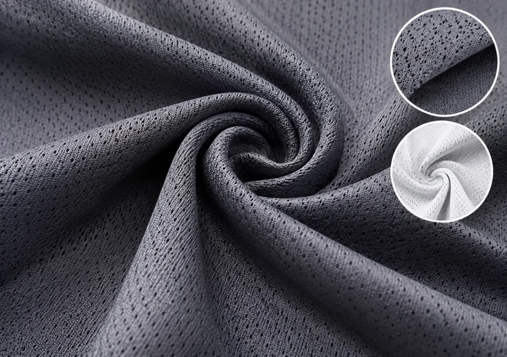 150 GSM Interlock Meshbr (Shooter Shirts & Warm-Ups)