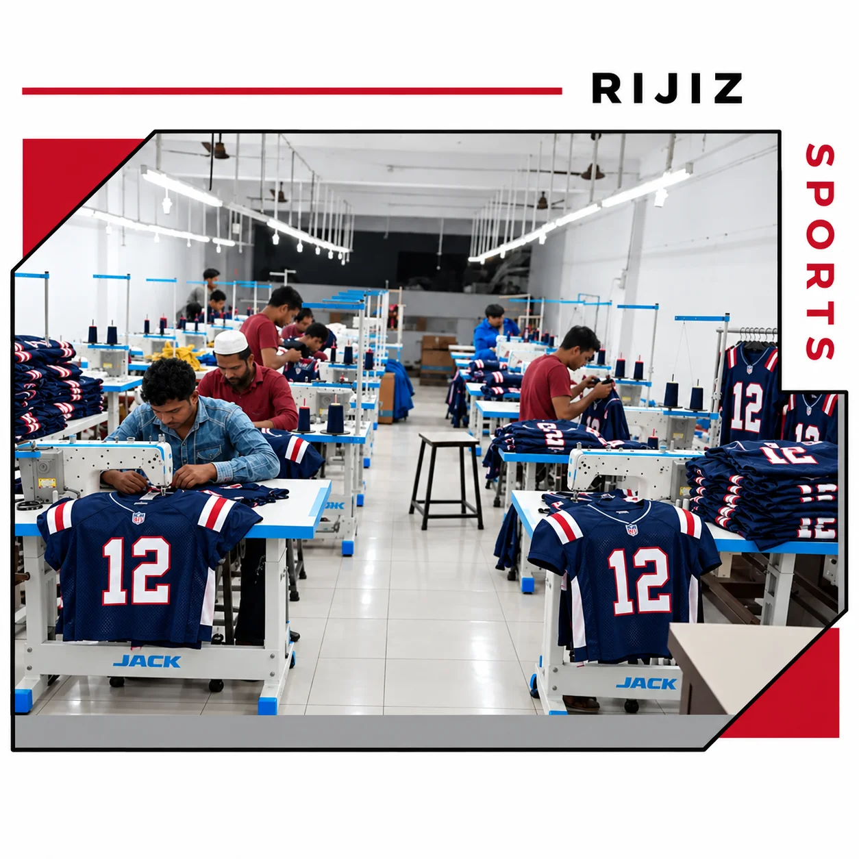 Custom Flag Football Jerseys Are a Different Product, Not a Lighter Tackle Jersey