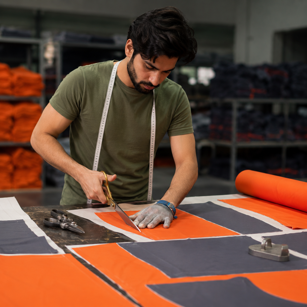 Fabric Selection and Panel Cutting