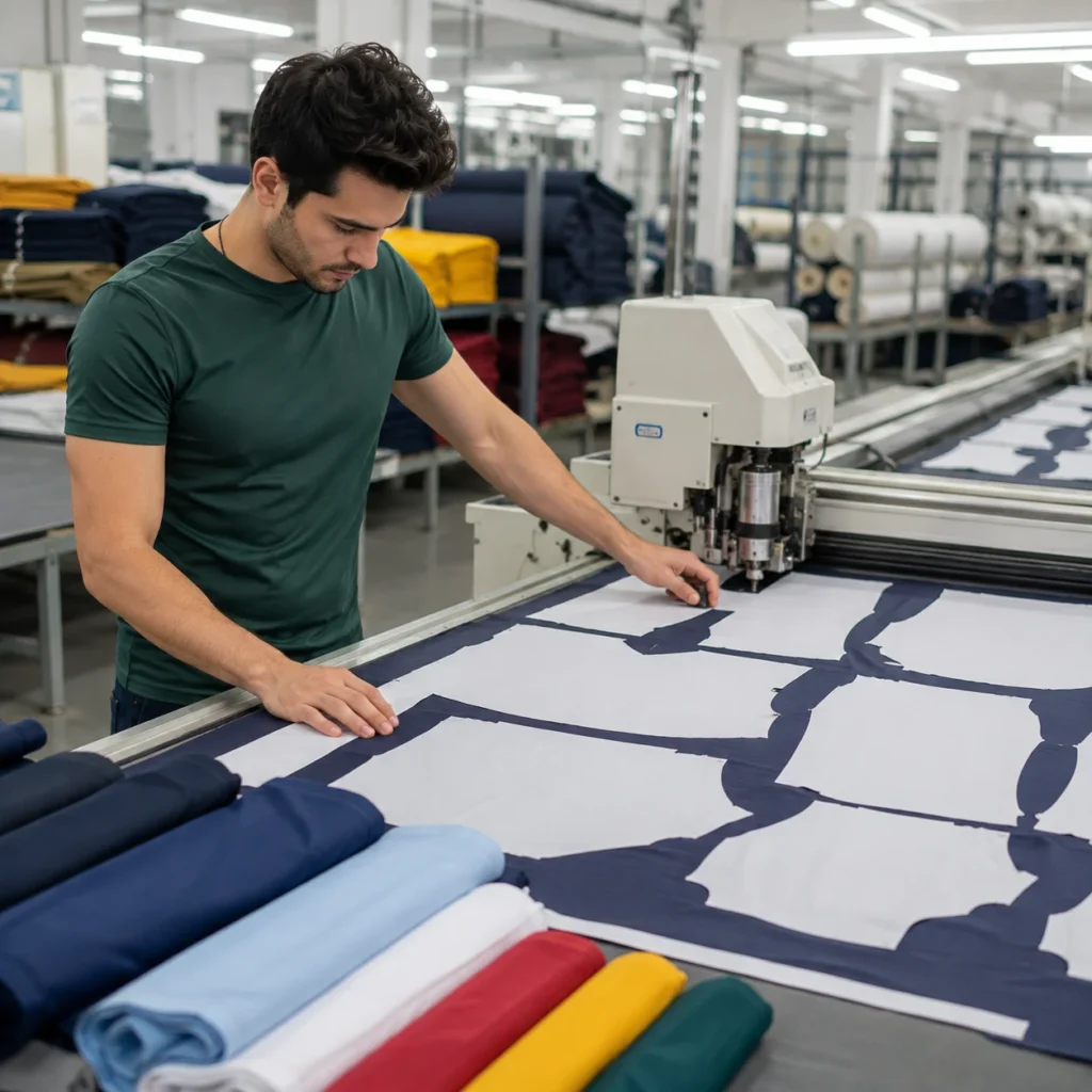 Fabric Sourcing & Precision Cutting