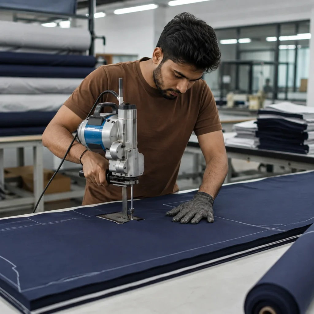 Fabric Sourcing & Precision Cutting