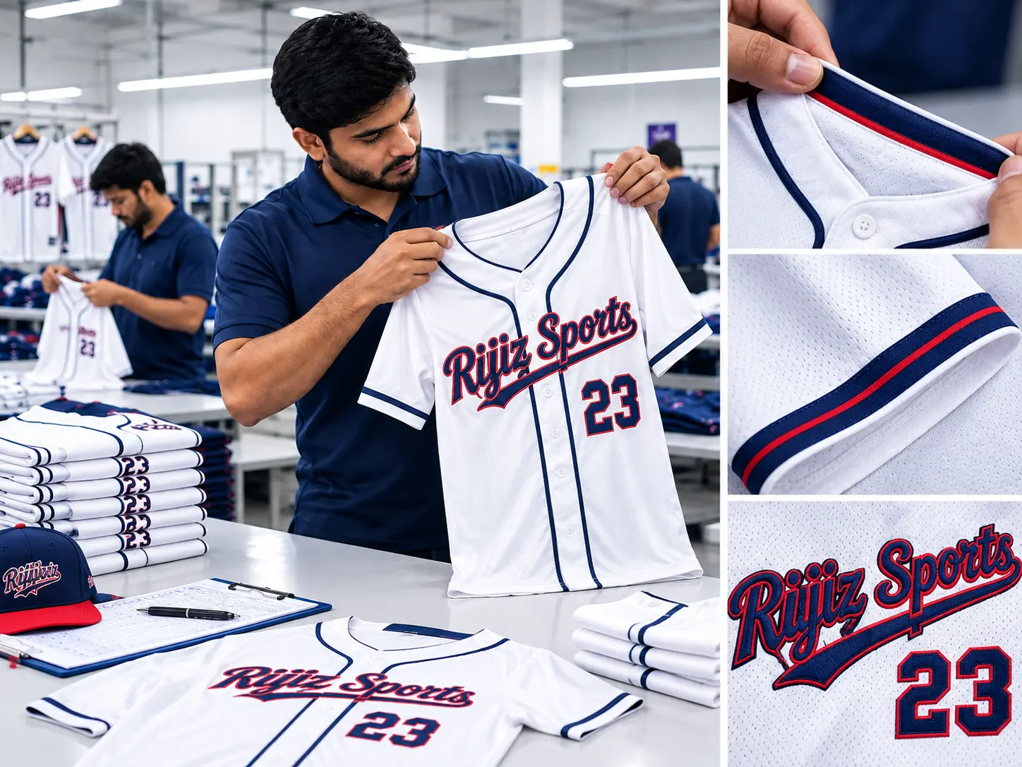One AQL 2.5 Standard, Every} Baseball Jersey We Ship