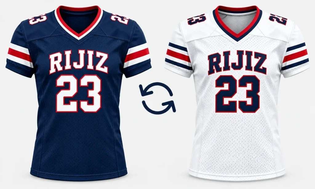 Stitched-Number Jersey, the Traditional Sewn-On Team