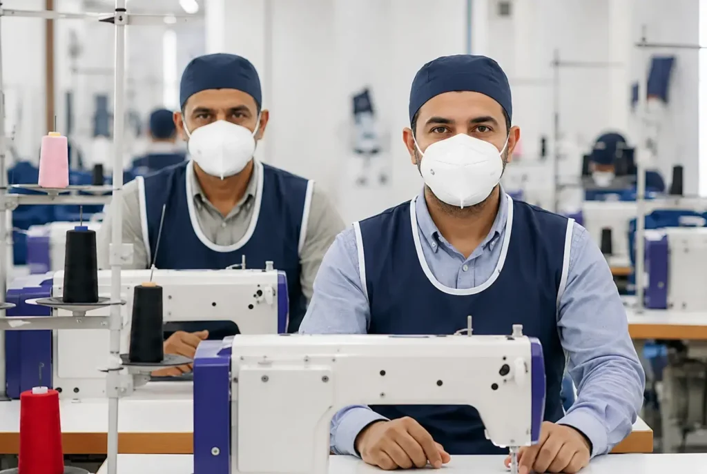 Stitching line