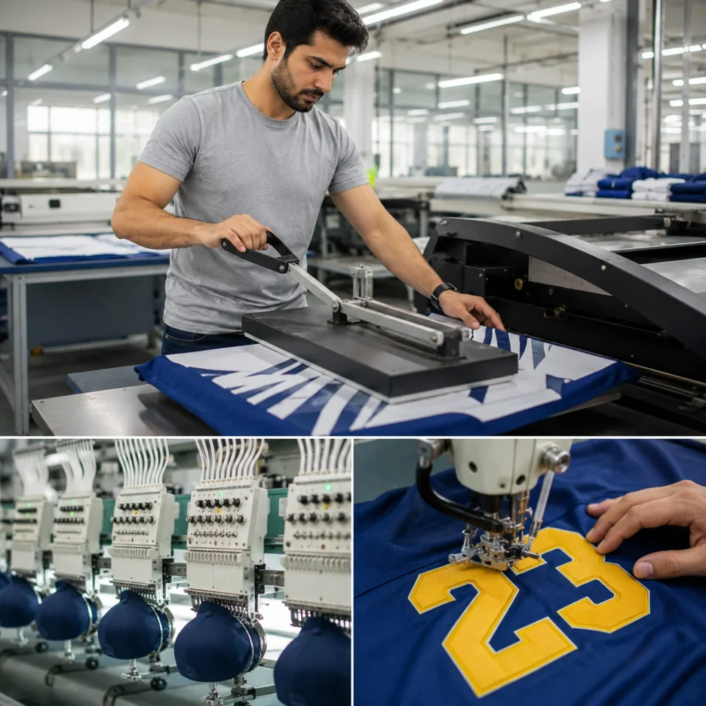 Sublimation, Embroidery & Decoration