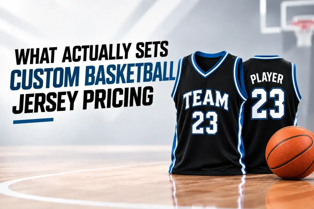 What Actually Sets Custom Basketball Jersey Pricing