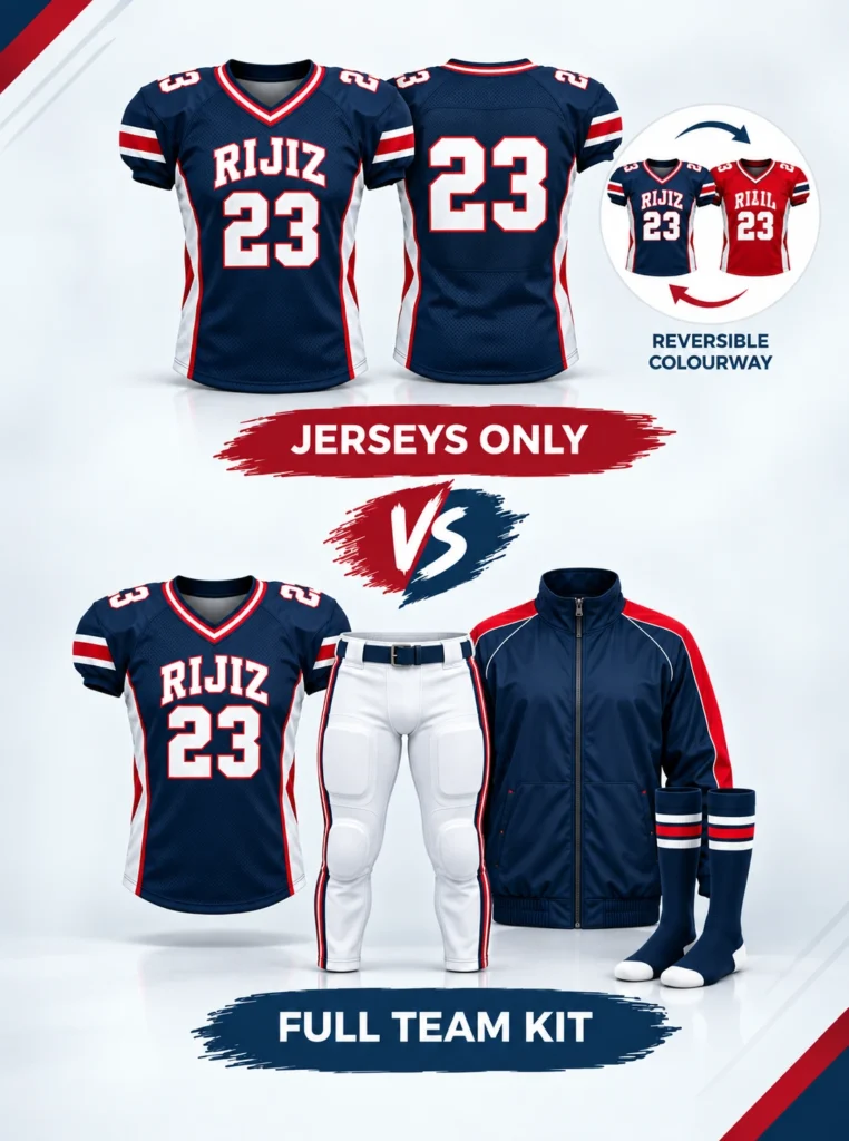 custom american football jersey uniform